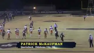Patrick McKaufman - Douglass Quarterback - Highlights - Sports Stars of Tomorrow