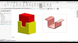 How to design a Punch & Die in Solidworks | Form Tool |