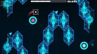 Forsaken Neon By Zobros & TriAxis 100% (Hard Demon) All Coins