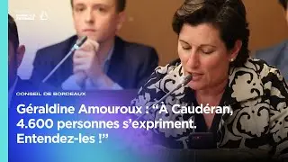Géraldine Amouroux à Pierre Hurmic : 