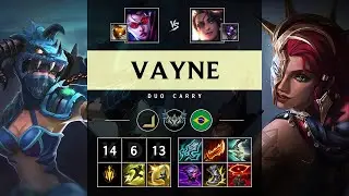 Vayne ADC vs Samira - BR Challenger Patch 25.11