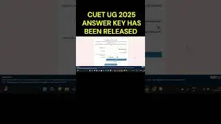 CUET 2025 || CUET 2025 Answer Key Out Now ! 🔥💯🎯
