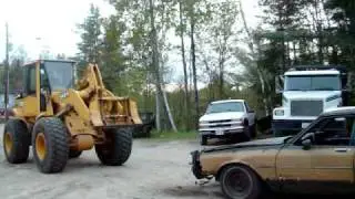 Bumper Removal and pre-bending  Redneck style