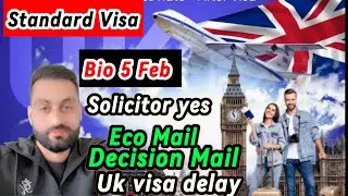 Why Uk Visa Delay 🤔// UK 🇬🇧 Standard Visa Approved Bio Date 5 Feb #ukvisa #waqashussain7373 #uk