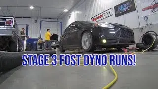 Dyno runs on the st! Stage 3 JST tune.