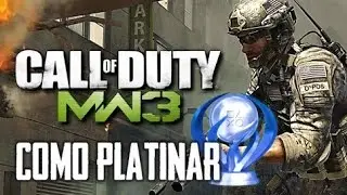 Como Platinar #79 - Call of Duty: Modern Warfare 3 (PS3)