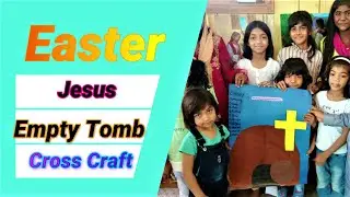 Easter Craft Jesus Empty Tomb | Jesus Empty Tomb | Paper Craft