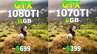 GTX 1080 Tİ vs GTX 1070 Tİ - Test in 8 Games