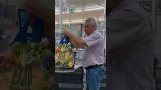 DAY 20 OF PAYING FOR PEOPLE'S GROCERIES! (CARD GOT DECLINED!) #shorts