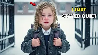 A BILLIONAIRE SAW A POOR LITTLE GIRL CRYING OUTSIDE HER SCHOOL GATE &mdash; THE TRUTH MADE HIM STEP IN