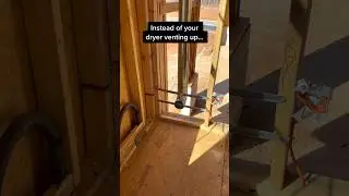 Dryer venting to the roof&hellip;? Yay or Nay? 🤔