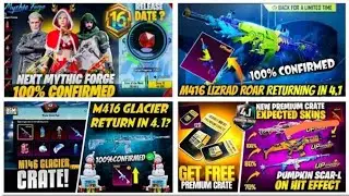 100%🥶M416 GLACIER IN BGMI IN 4.1 | NEXT MYTHIC FORGE BGMI | NEXT PERMIUM CREATE BGMI🥵 | M416 LIZARD✅
