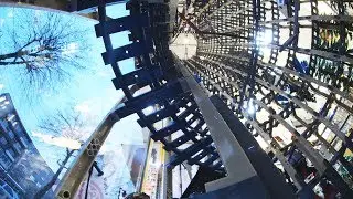 The Great Helix LEGO Train Crash