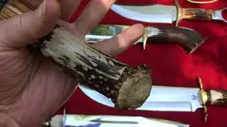 Bone and stag handle Bowie&rsquo;s