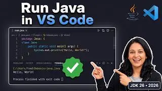 How to Install & Run Java in Visual Studio Code [2026] Complete Guide | Java Extensions in VS Code