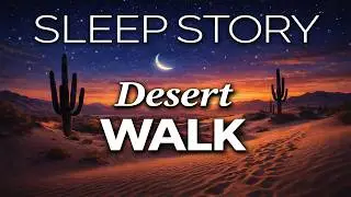 Night Desert Walk | 1 Hour Bedtime Story