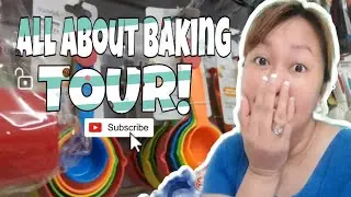 ALL ABOUT BAKING TOUR! Where you can buy baking materials, tools & ingredients | Nyria Fernandez