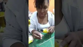 DIY boneca de E.V.A  2D parte 2