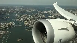 Scoot 787-9 Takeoff Sydney to Singapore
