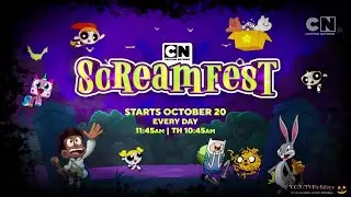 Реклама Cartoon Network HD Asia на Хэллоуин 2025 🎃ScreamFest