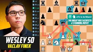 ♟️Wesley So’s Impeccable Endgame CRUSHES the Czech Defense! [Stockfish 17]