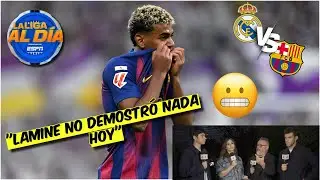 YAMAL dej&oacute; MUCHO que DESEAR hoy en el CL&Aacute;SICO ante el REAL MADRID en el BERNAB&Eacute;U | La Liga Al D&iacute;a