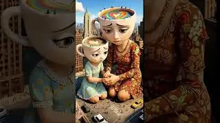 Giant Teacup-Head Characters in the City | Epic Cinematic Scene