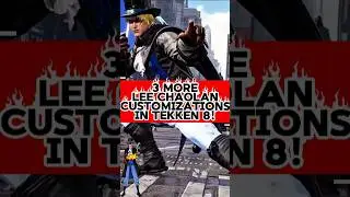Best Lee Chaolan Customizations Part 2! 👀🔥🎮 #shorts #onepiece #tekken8 #anime