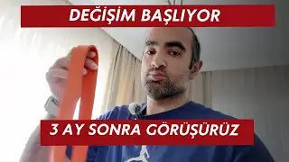 33 Yaşında Sıfırdan Fitness Vücut Geliştirme Başlangıcı | Evdeki Ekipmanlarım + İlk Antrenmanım