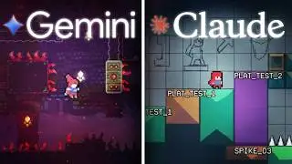 GEMINI vs CLAUDE Criando CELESTE do ZERO! (esse ficou MUITO BOM)