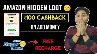 Amazon Hidden Loot 😳 | 100 Cashback On Add Money | Amazon New Shopping Trick