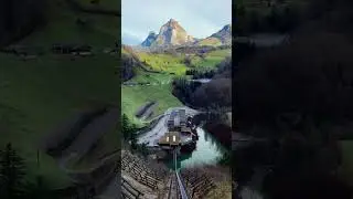 The adrenaline train 🚆 😱 #youtubeshorts #shorts #switzerland #travel #epic