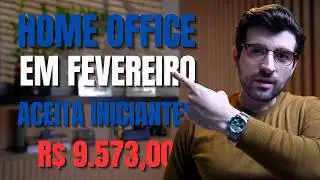 TOP 3 Empresas HOME OFFICE Em Fevereiro (Aceita Iniciantes)