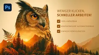 🇩🇪 Weniger klicken, schneller arbeiten in Photoshop | FlexBar Plugin