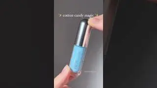 🍭🩵 r.e.m. beauty mini glossy balm in Cotton Candy #rembeauty #makeup #cottoncandy #minimakeup