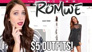 Wearing $5 Romwe Outfits for a Week!