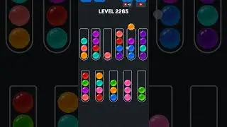 Ball Sort Puzzle n&iacute;vel 2265 #androidgameszone #puzzle #games #automobile #gaming #level #colors