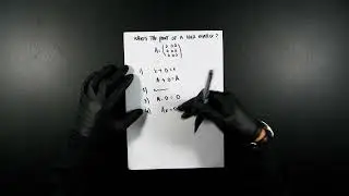 What's the Point of a Null Matrix?