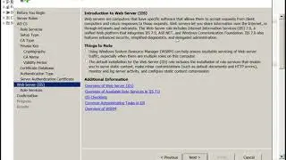 How to Configure Certificate Authority CA server on Windows 2008