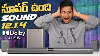 Blaupunkt SBW600 Xceed Emperor 12.1.4 DOLBY ATMOS Home Theatre Unboxing & Review || Telugu Tech Tuts