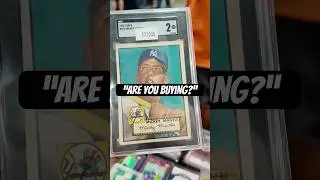 Holy Grail SHOWS UP in booth! #sportscards