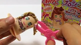 DIY Japanese Candy #286 Okashi na Salon Weird Hair Cut Candy
