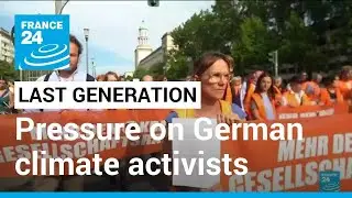 German police raids on Last Generation climate activists spike recruitment &bull; FRANCE 24 English
