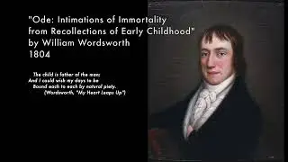 William Wordsworth, Ode: Intimations of Immortality