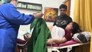 Watch Labor in lying in clinic/Third pregnancy  #part1 