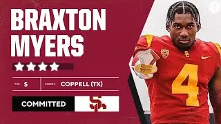 4-Star S Braxton Myers Commits to USC [Reveal + Instant Reaction] | CBS Sports HQ