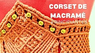 Reina de la fiesta: Tutorial de Corset de Macram&eacute; (Sub. Espa&ntilde;ol)