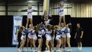 Lions École Chavigny niveau 4 Cheerleading 20 janvier 2018