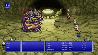 Final Fantasy I Pixel Remaster - Lich Boss Battle