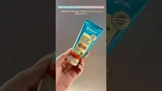 Tan removal sunscreen | 5% Vitamin C Brightening Sunscreen SPF 60 PA++++ #pilgrim #sunscreen